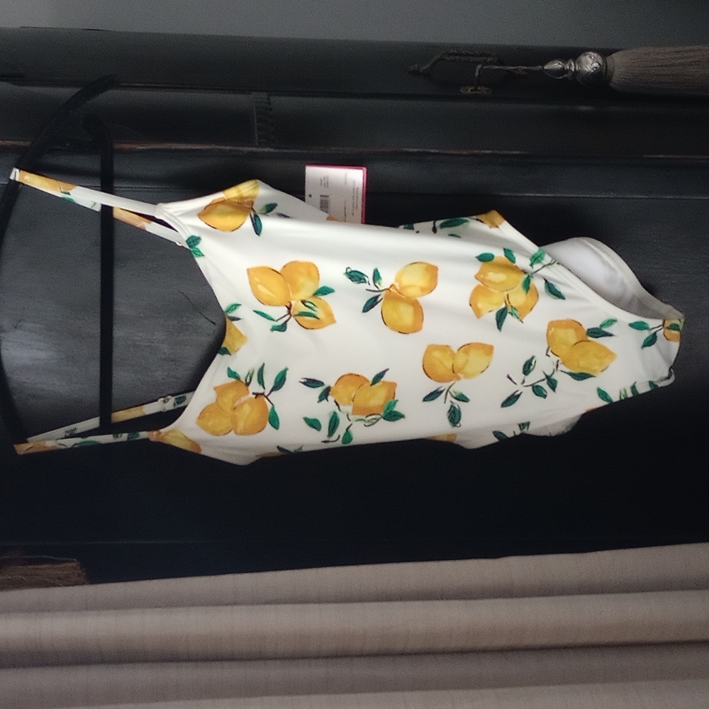 kate spade NWT Lemon One Piece Bathing Suit